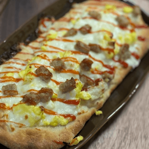 Breakfast Flatbread.