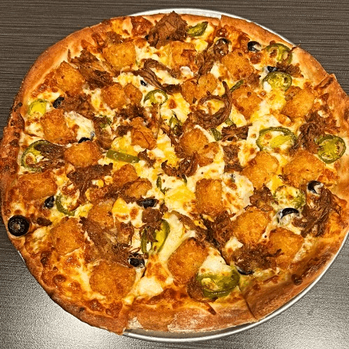 Tator Tot Pizza (Personal)