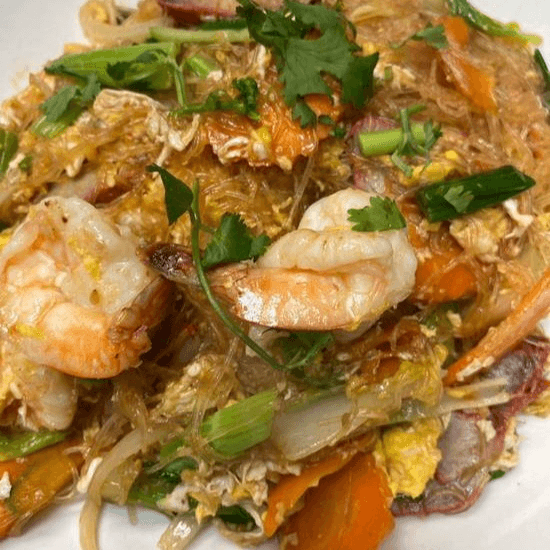 Shrimp BBQ Pork Sukiyaki.