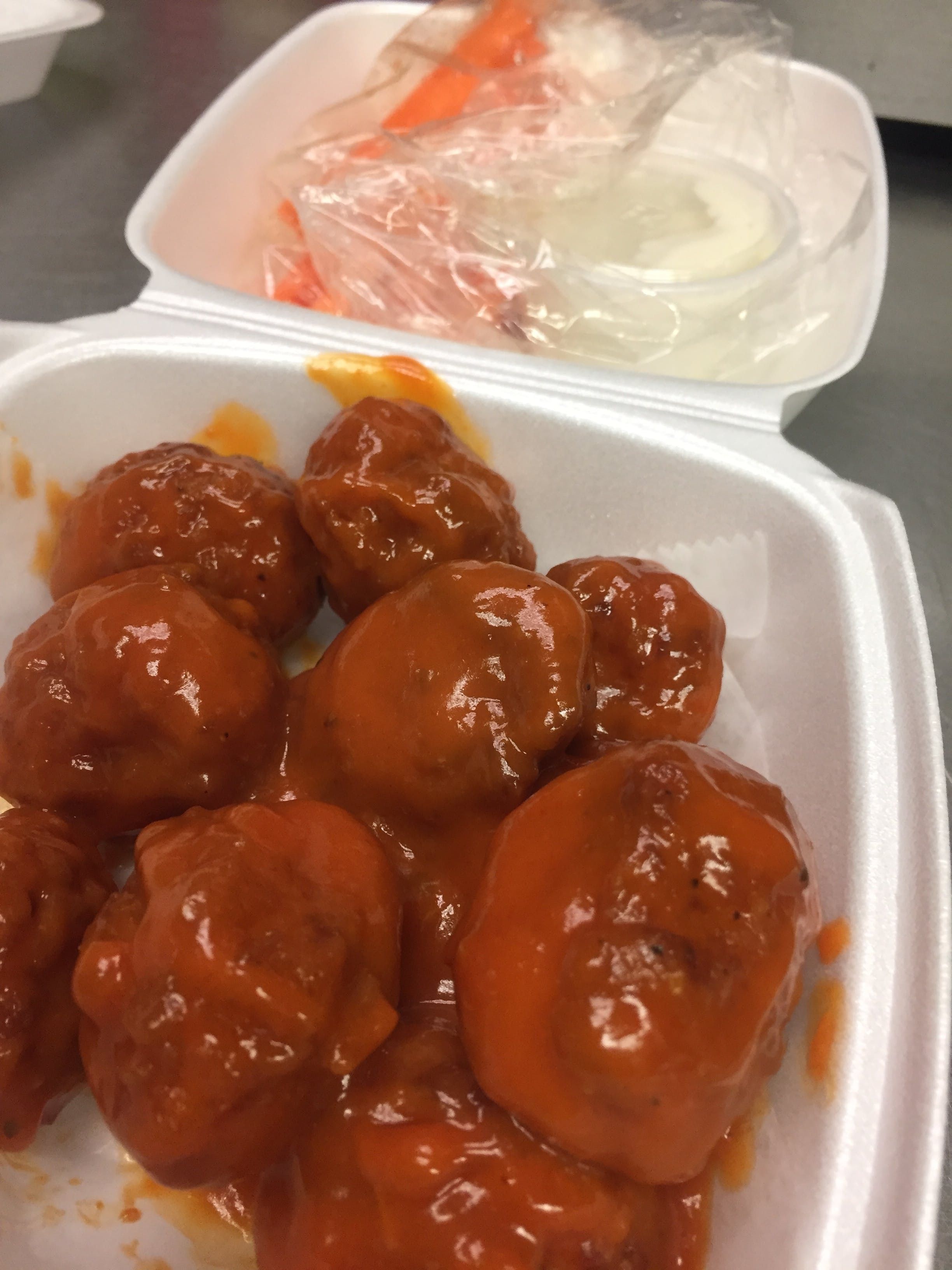 Boneless Chicken Wings.