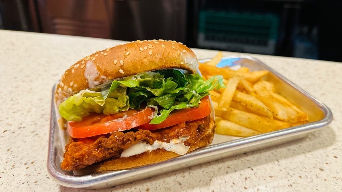 Chicken Buffalo Sandwich.