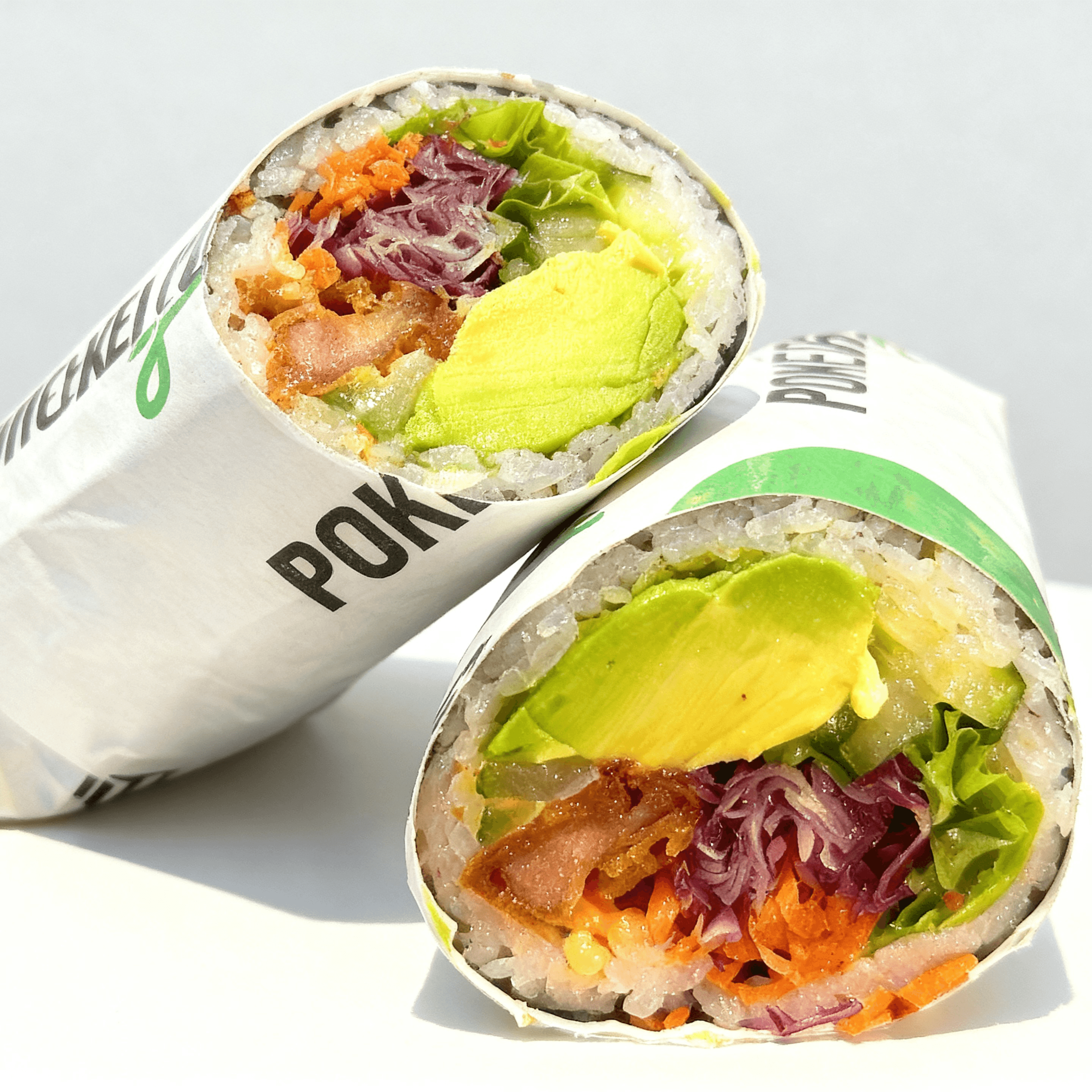 S9- hot crispy chicken sushi burrito.