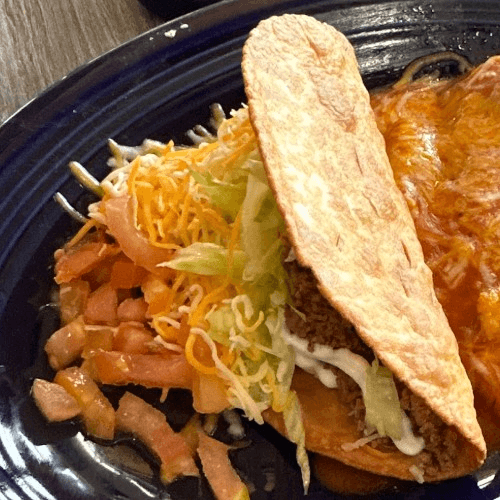 Taco With Choice of Meat.