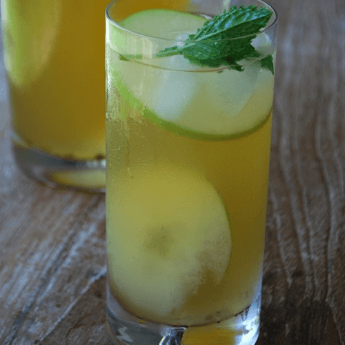 Green Apple Iced Fruit Green Tea.