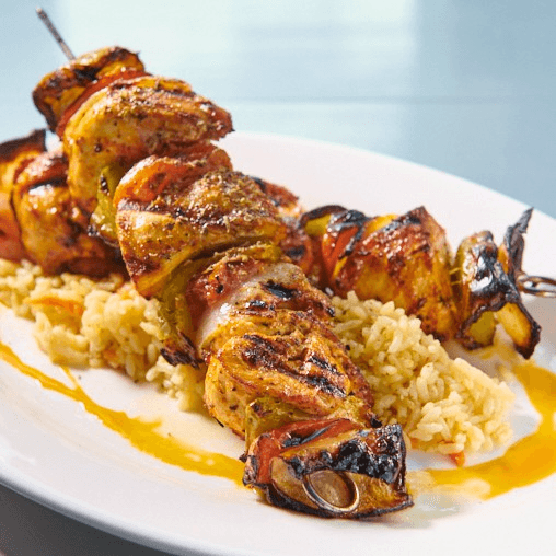 Chicken Breast Skewer.