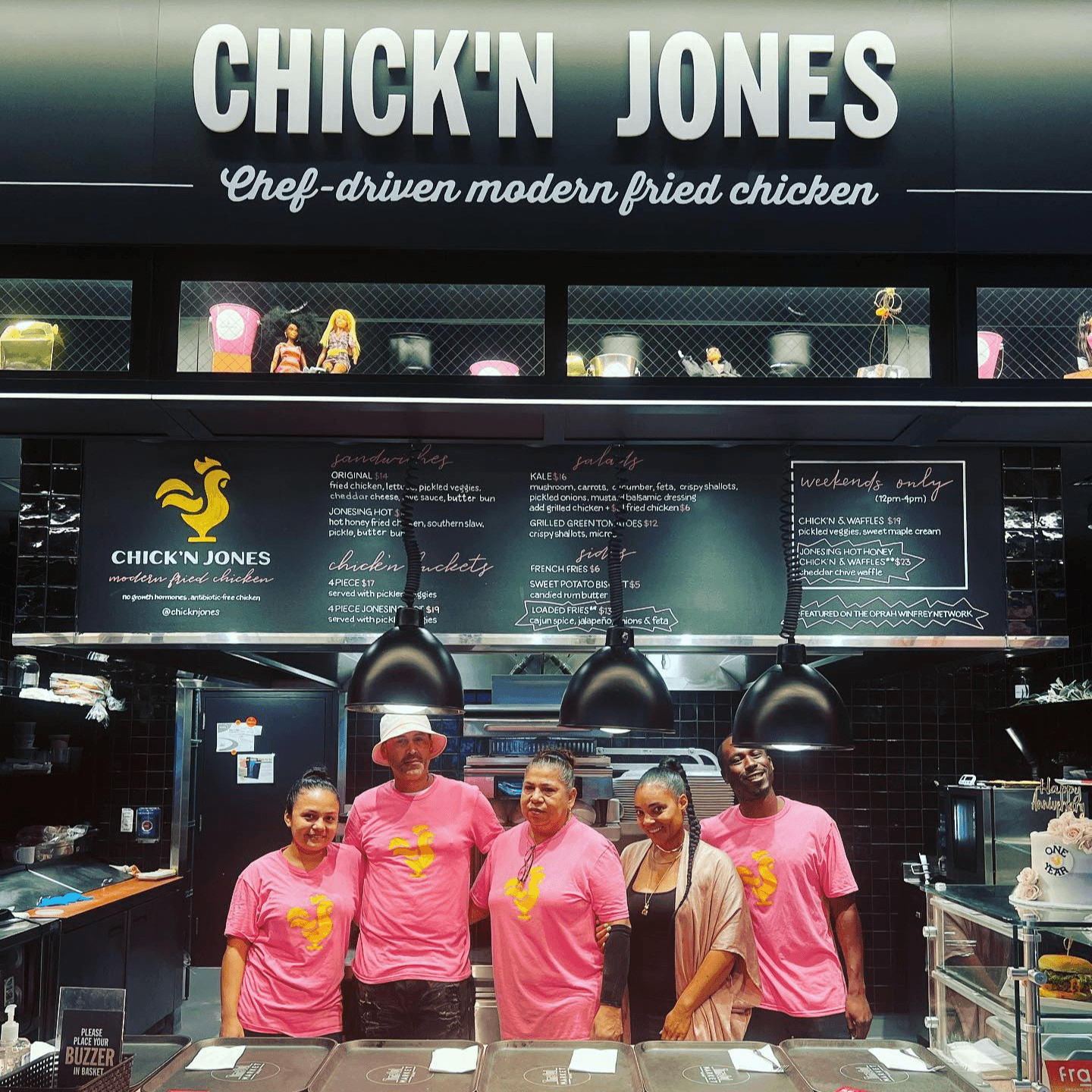 Warm Greetings from Chick ’N Jones in Doral