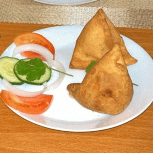 Vegetable Samosa.