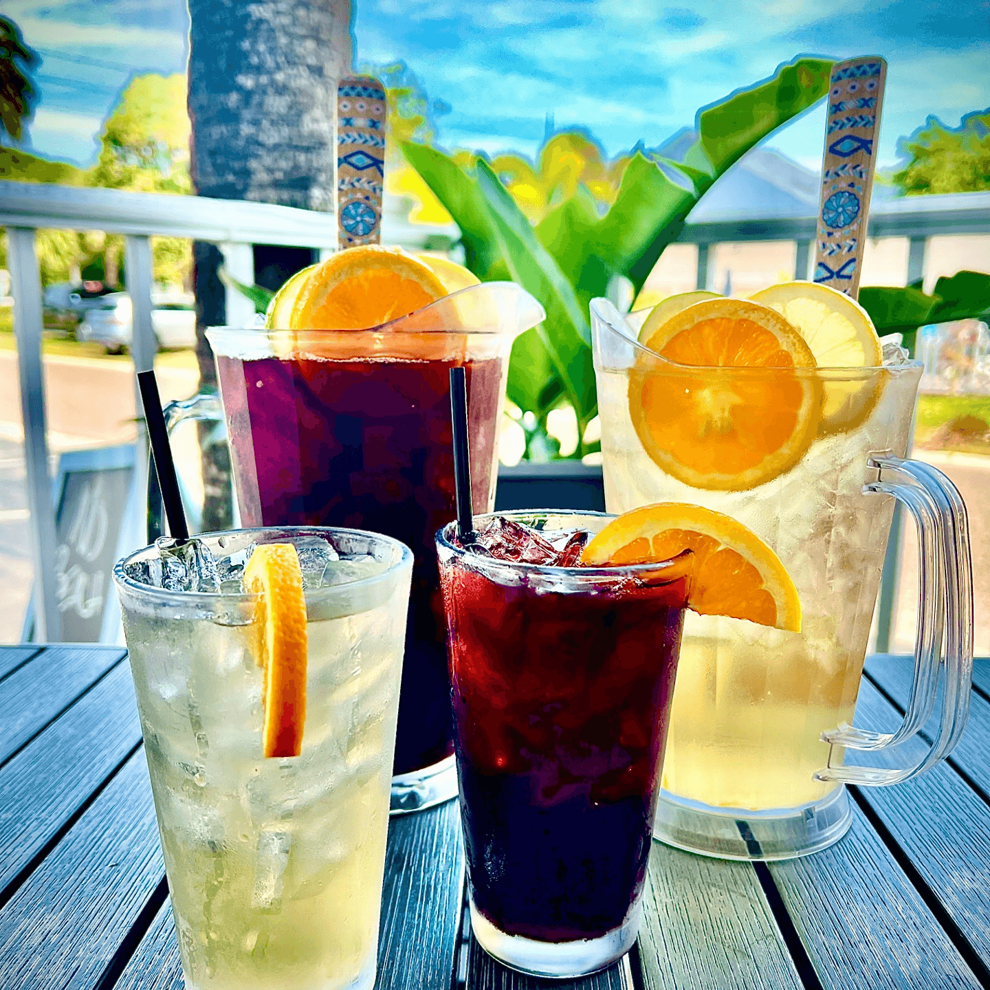 Local Beers, Sangrias, and Wine Selection 🏖️