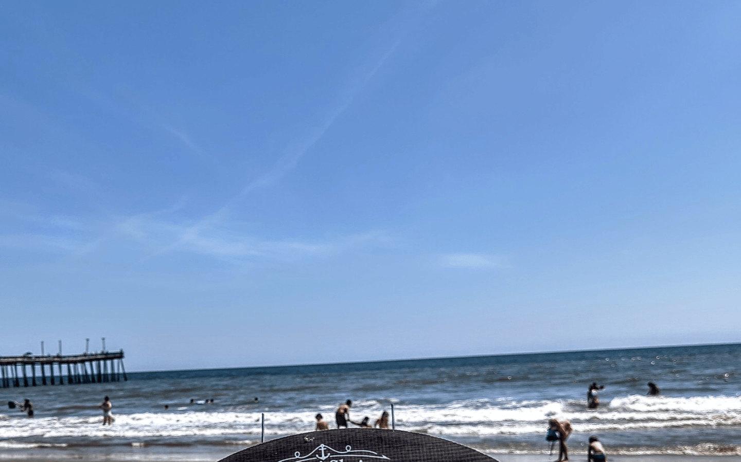 Shrimp & Grits for Breakfast with a ocean view