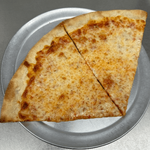 Single Slice Plain Cheese Pizza.