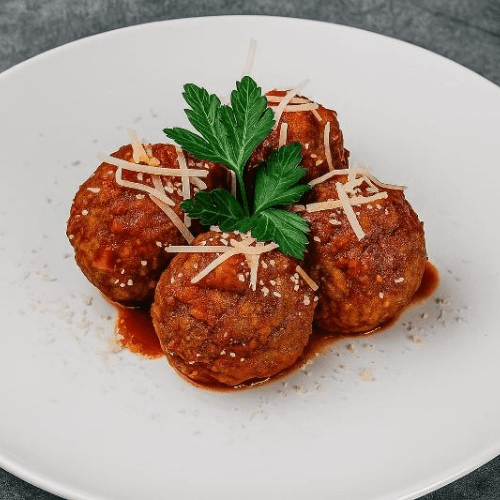 Side 4 Meatballs with Marinara Sauce.