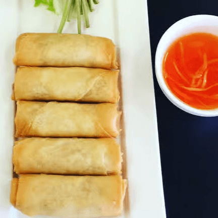 A7. Egg Rolls.