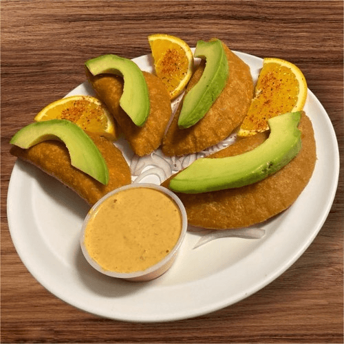 Empanadas de Camaron.