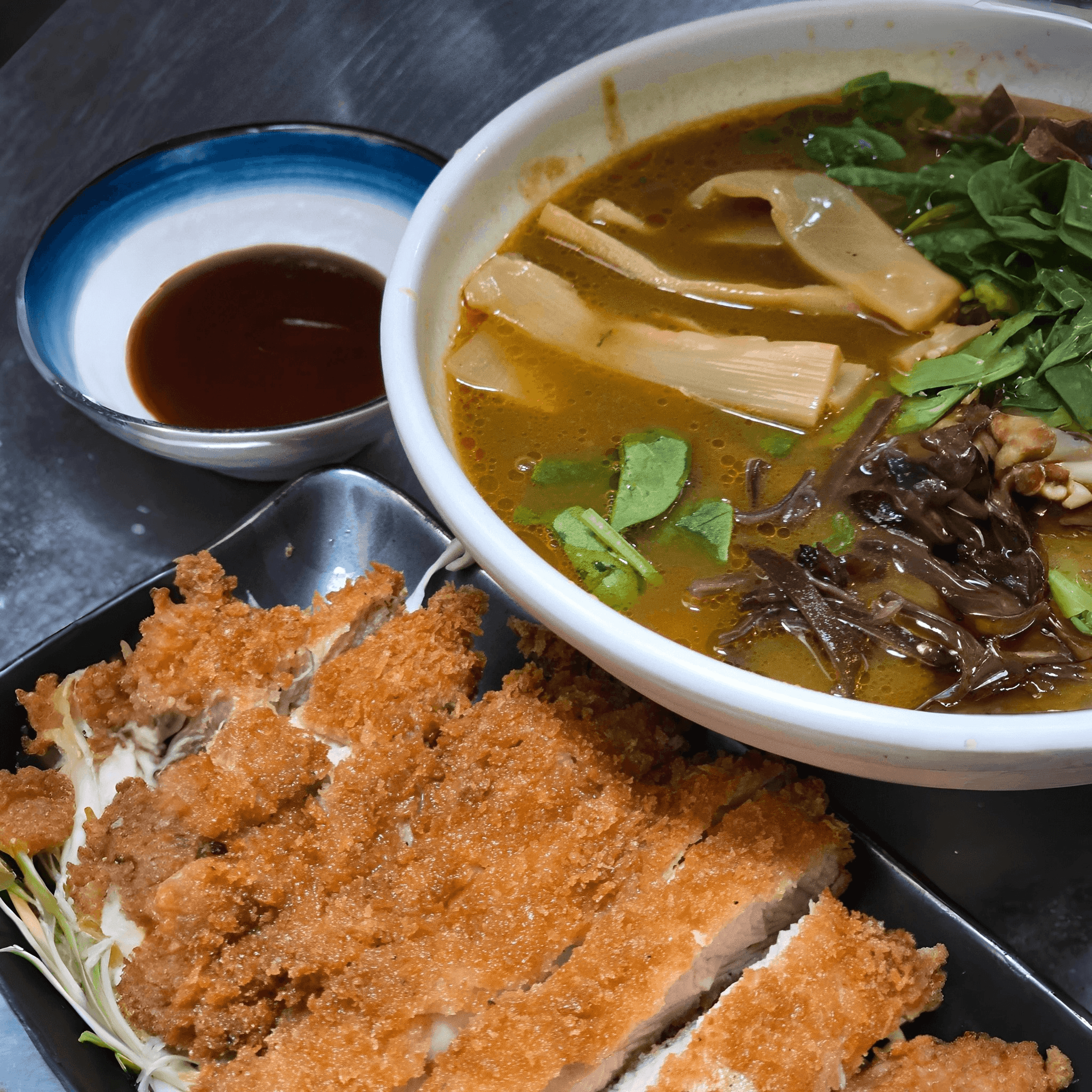 Chicken Katsu Curry Ramen.
