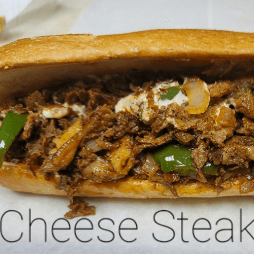 Steak Sandwich W/ The Works.