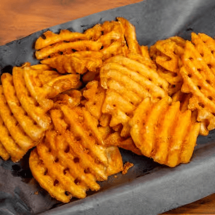 Waffle-cut fries.