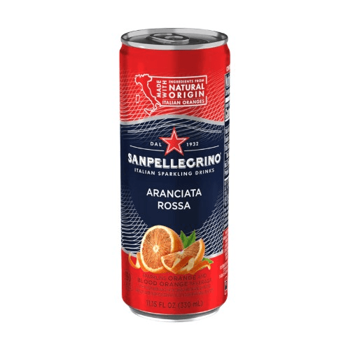 San Pellegrino Aranciata Rossa.