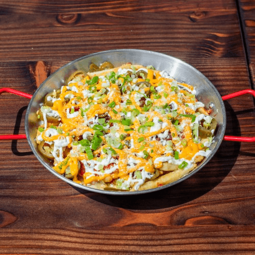 Mr. Dak Kimchi Fries.