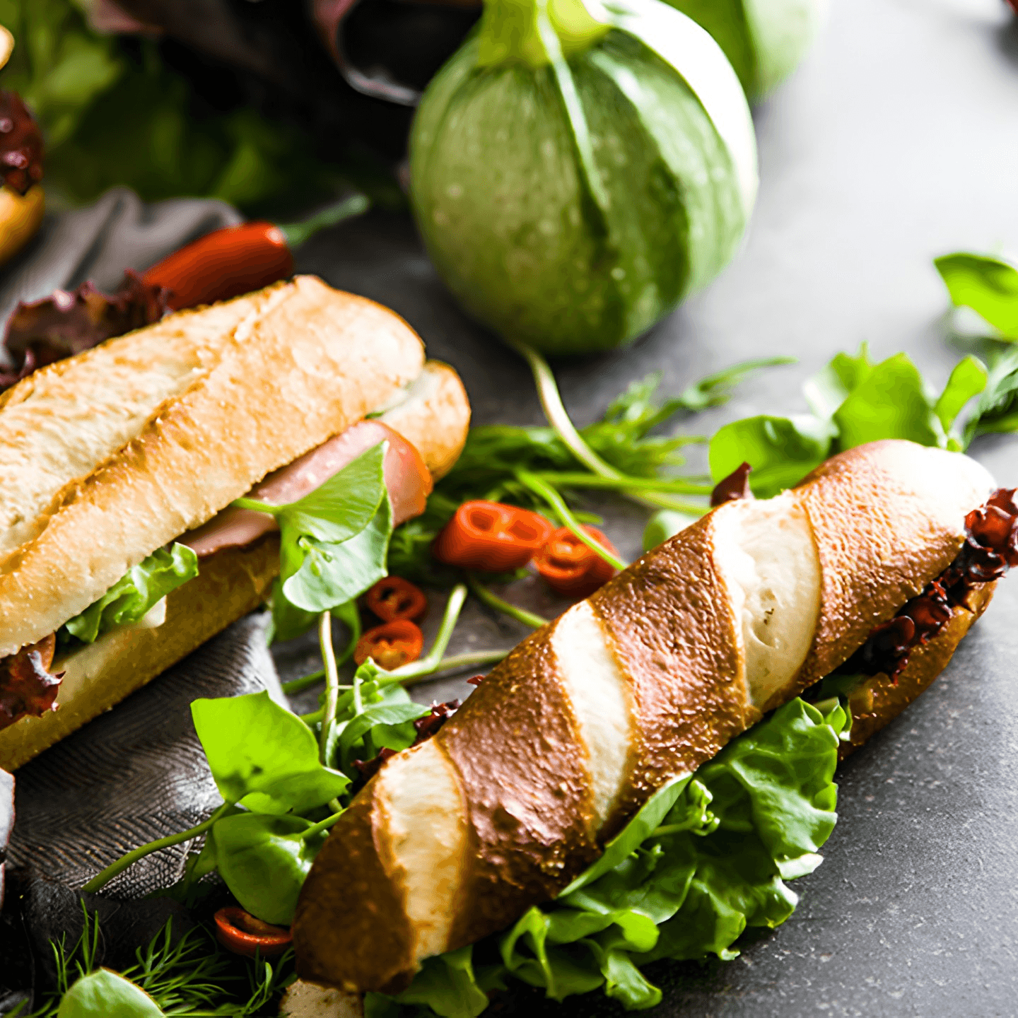 Delicious Artisan Sandwiches