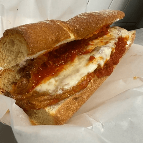 Eggplant Parmigiana Sub