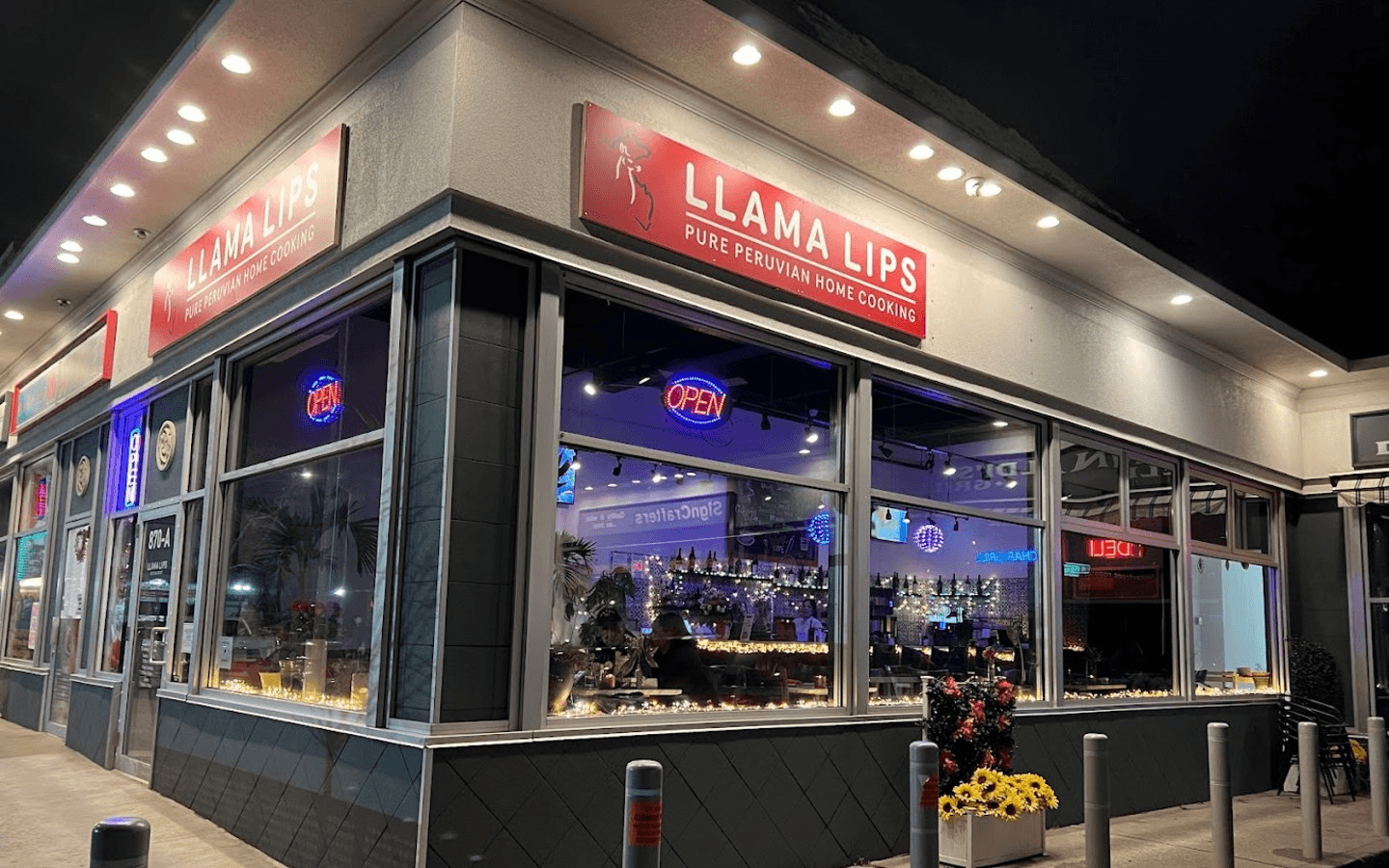 The Heart of Llama Lips Restaurant
