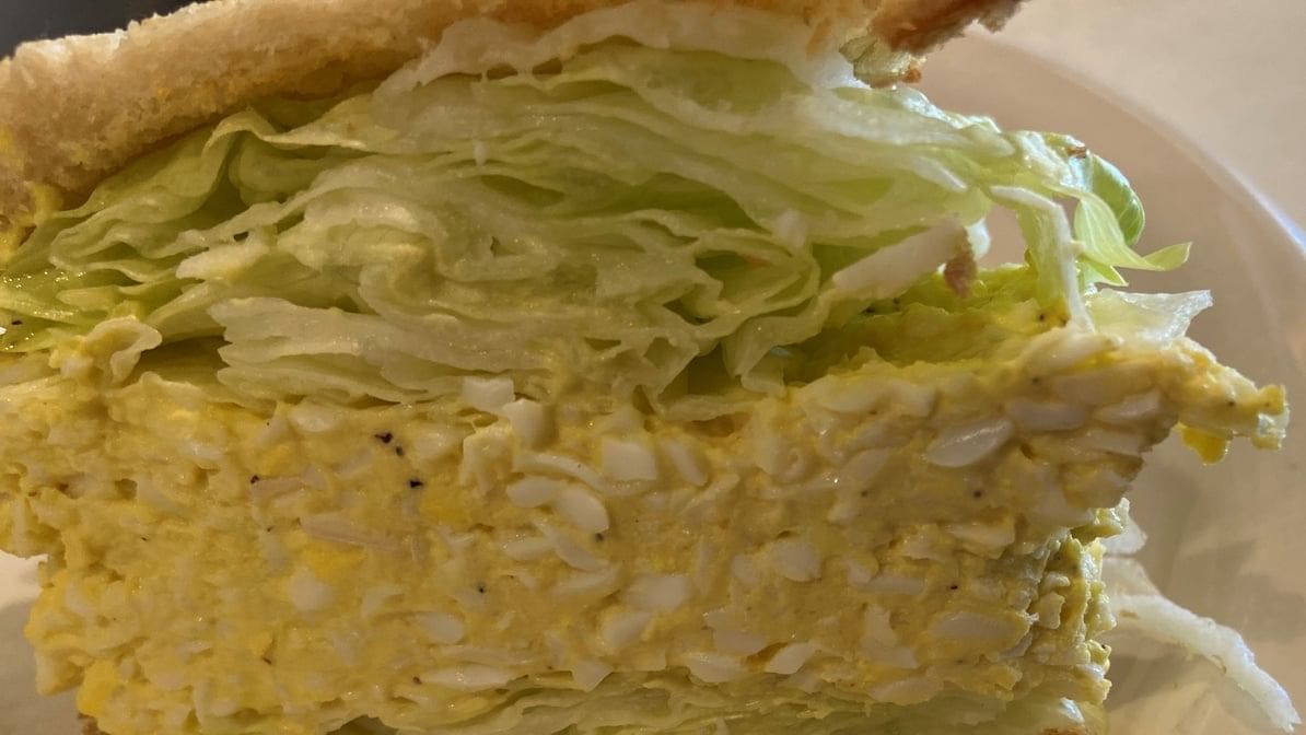 Egg Salad Sandwich.