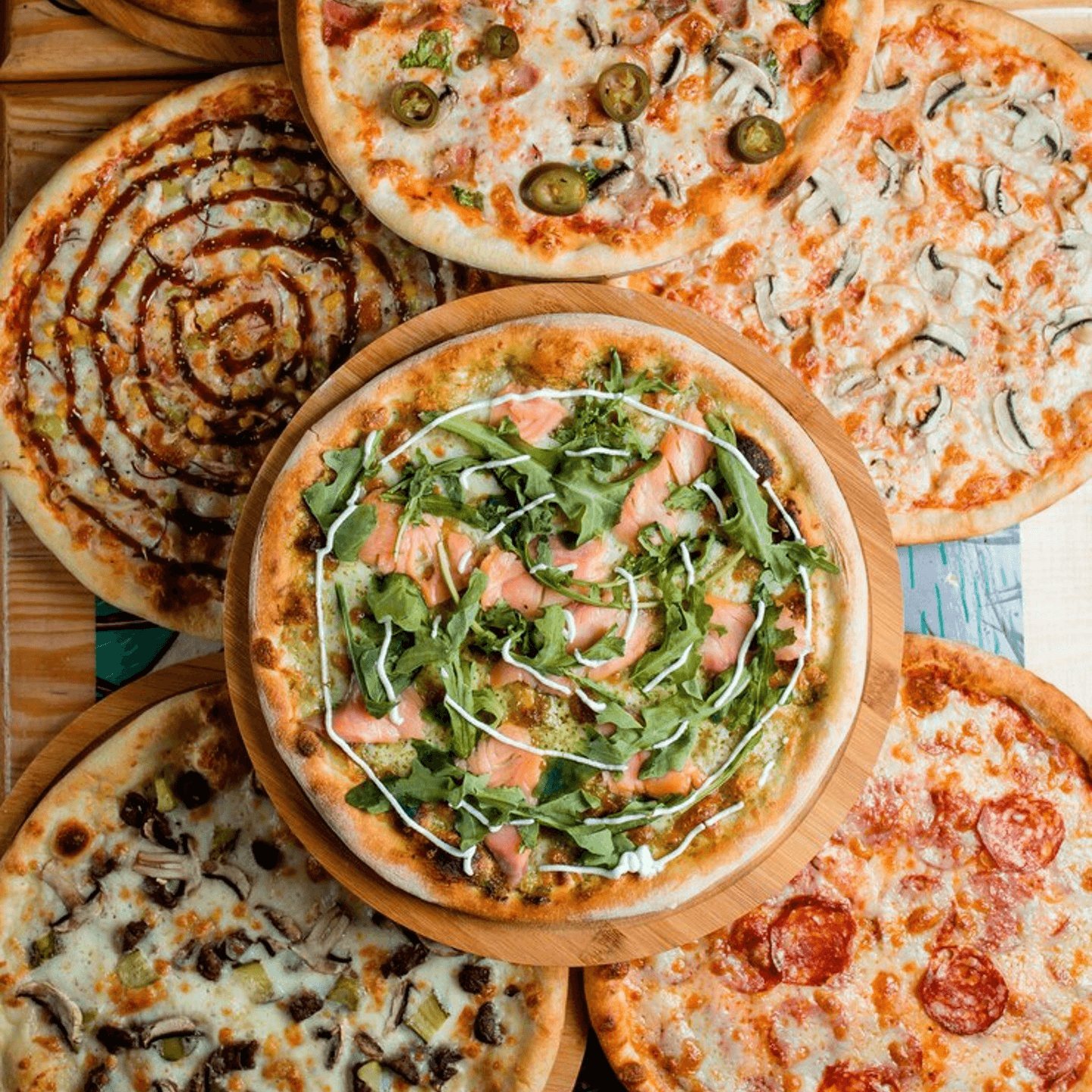 Diverse and Mouthwatering Array of Pizzas