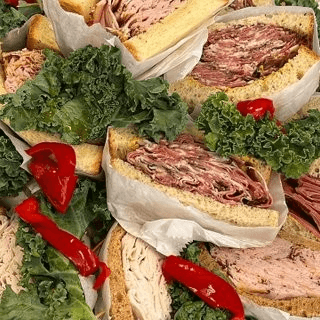 Sandwich Tray.