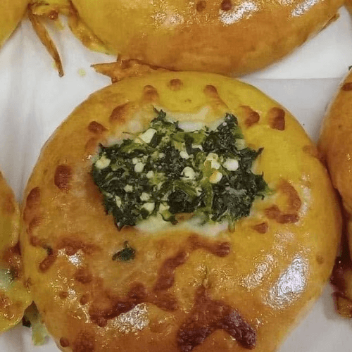 Spinach + Feta Steampocket.