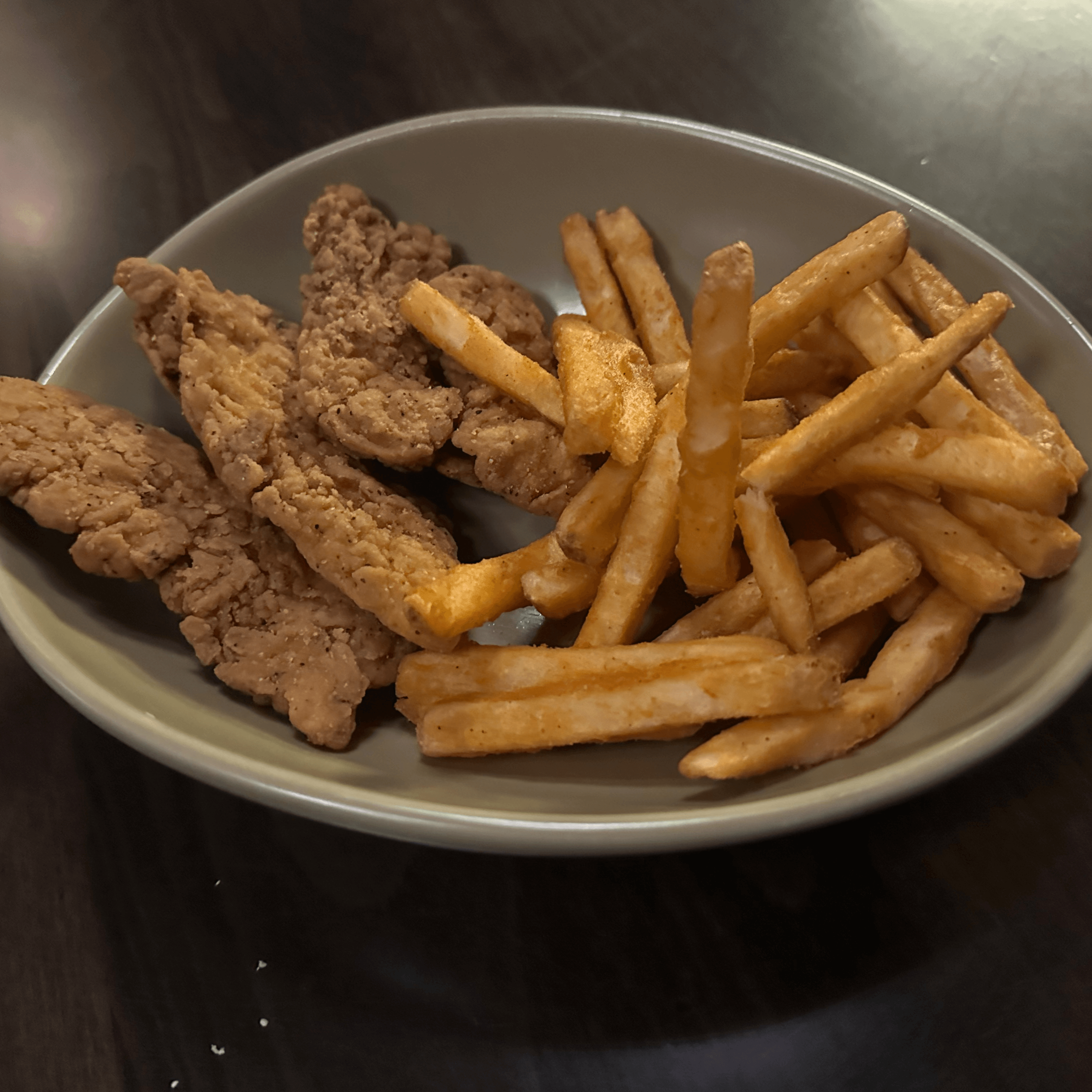Chicken Strips & Fries.