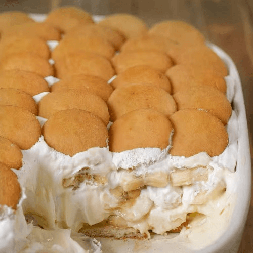 Homemade Banana Pudding.