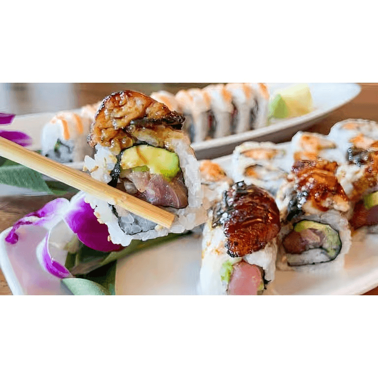 Eel & Cucumber Roll.