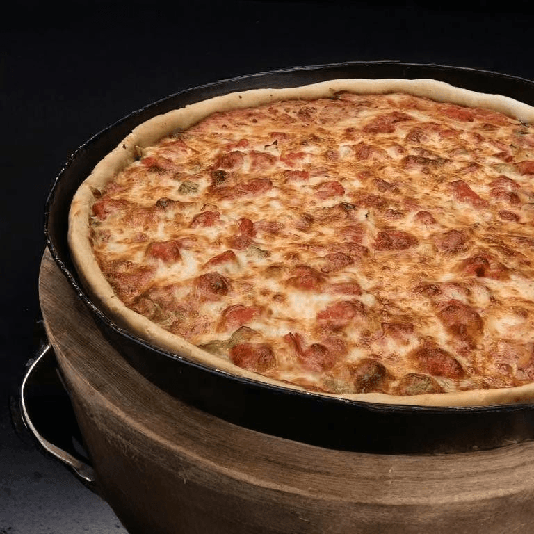 3-4 Topping Pizza Deep Pan Siciliana.