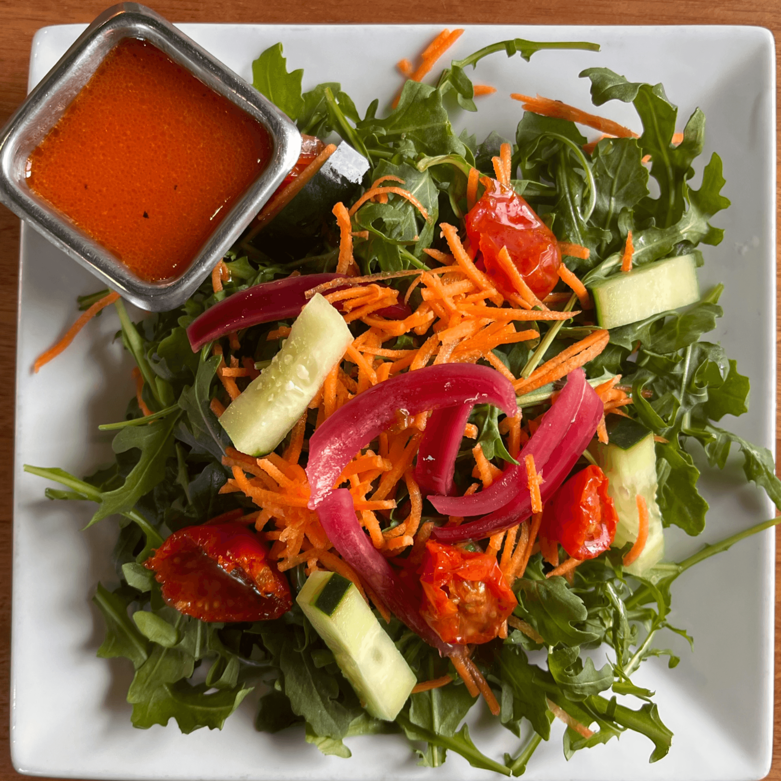 Sweet Arugula Salad.