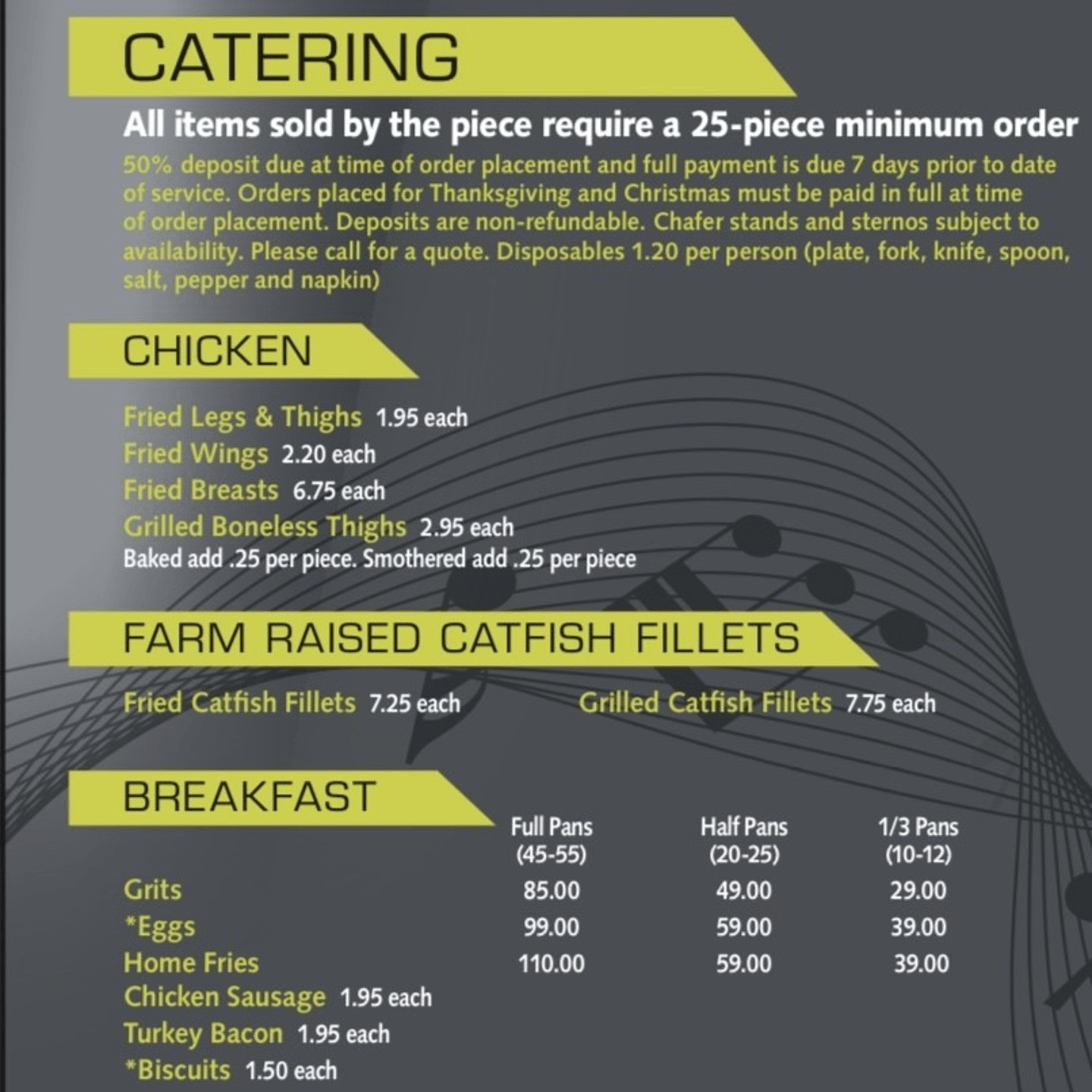 We Cater! 