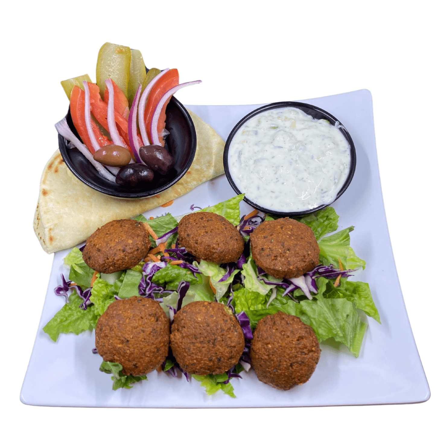 Falafel Plate.