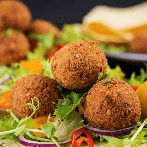 6 Golden Falafel.