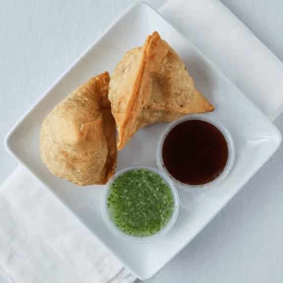 1. Vegetable Samosa.