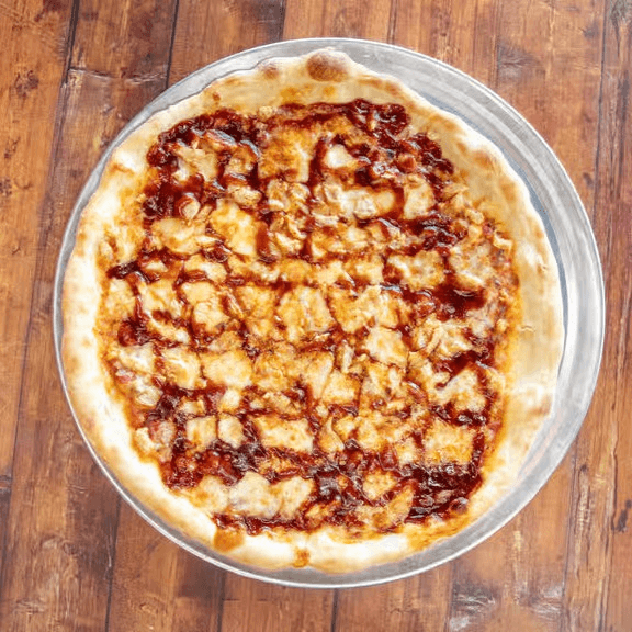 BBQ Chicken Pizza.