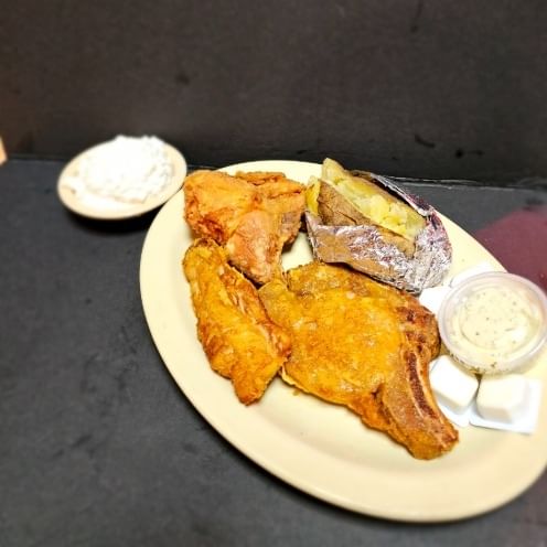 Broaster Combo Dinner (3 pieces).