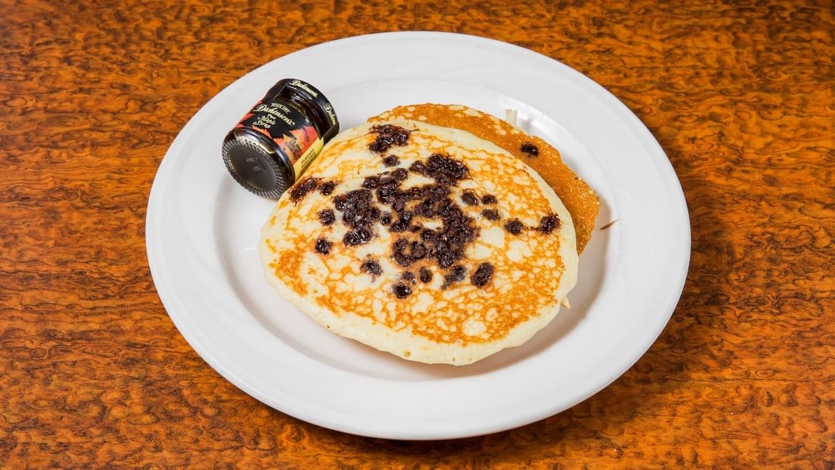 Chocolate Chip Pancakes.