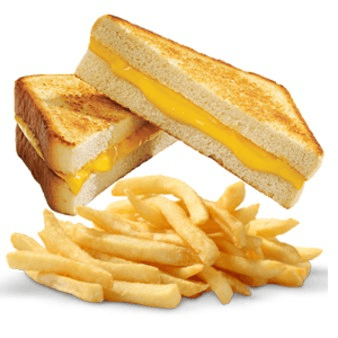 Grilled Cheese with Fries.