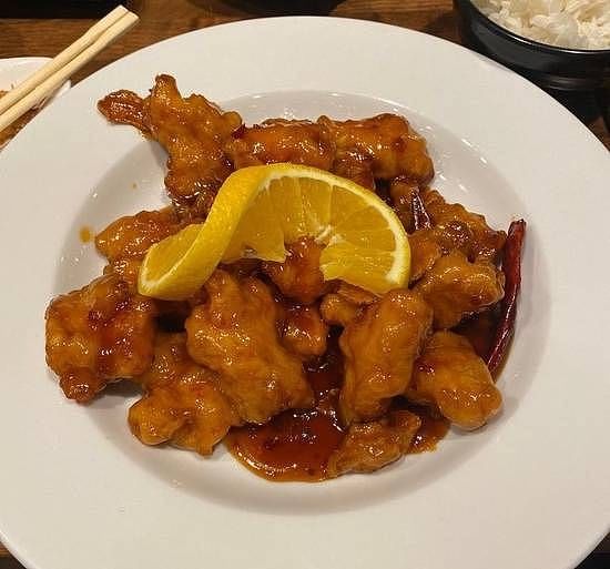 Orange chicken.