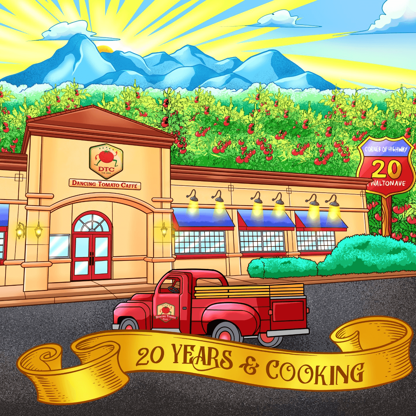 Welcome to the Dancing Tomato Caffé