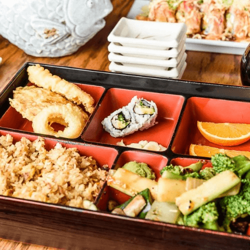 Vegetable Bento Box.