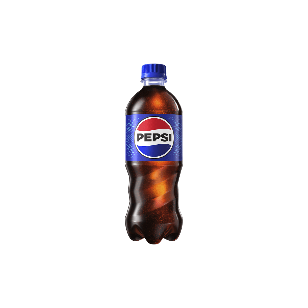 Bottled Pepsi.