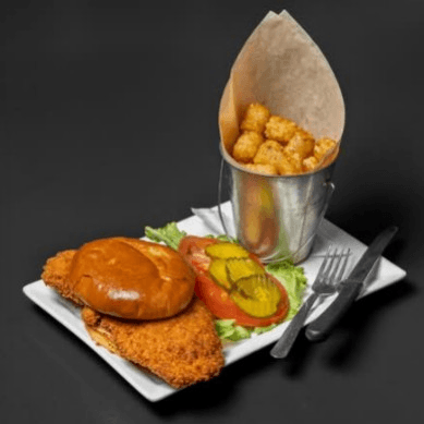 Pork Tenderloin Sandwich.