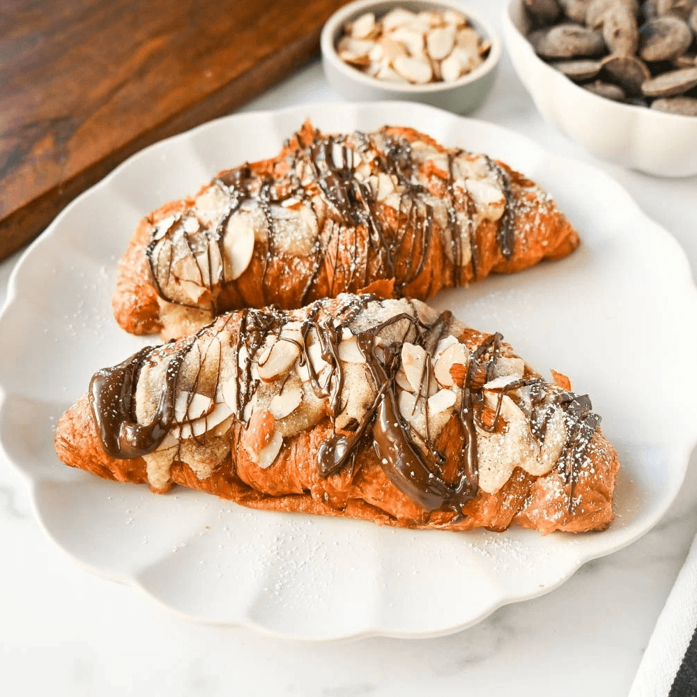 Chocolate Almond Croissant.