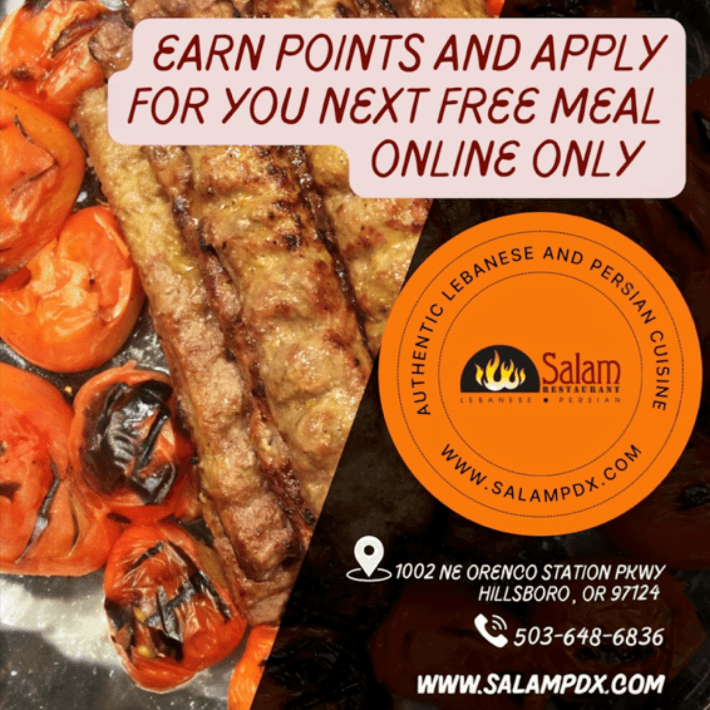 Salam restaurant Rewards