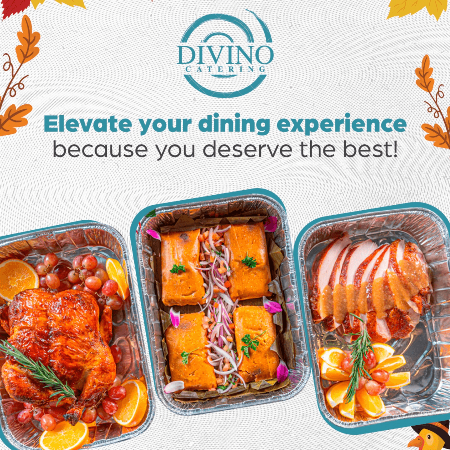 Enjoy Divino Catering’s Holiday Menu!